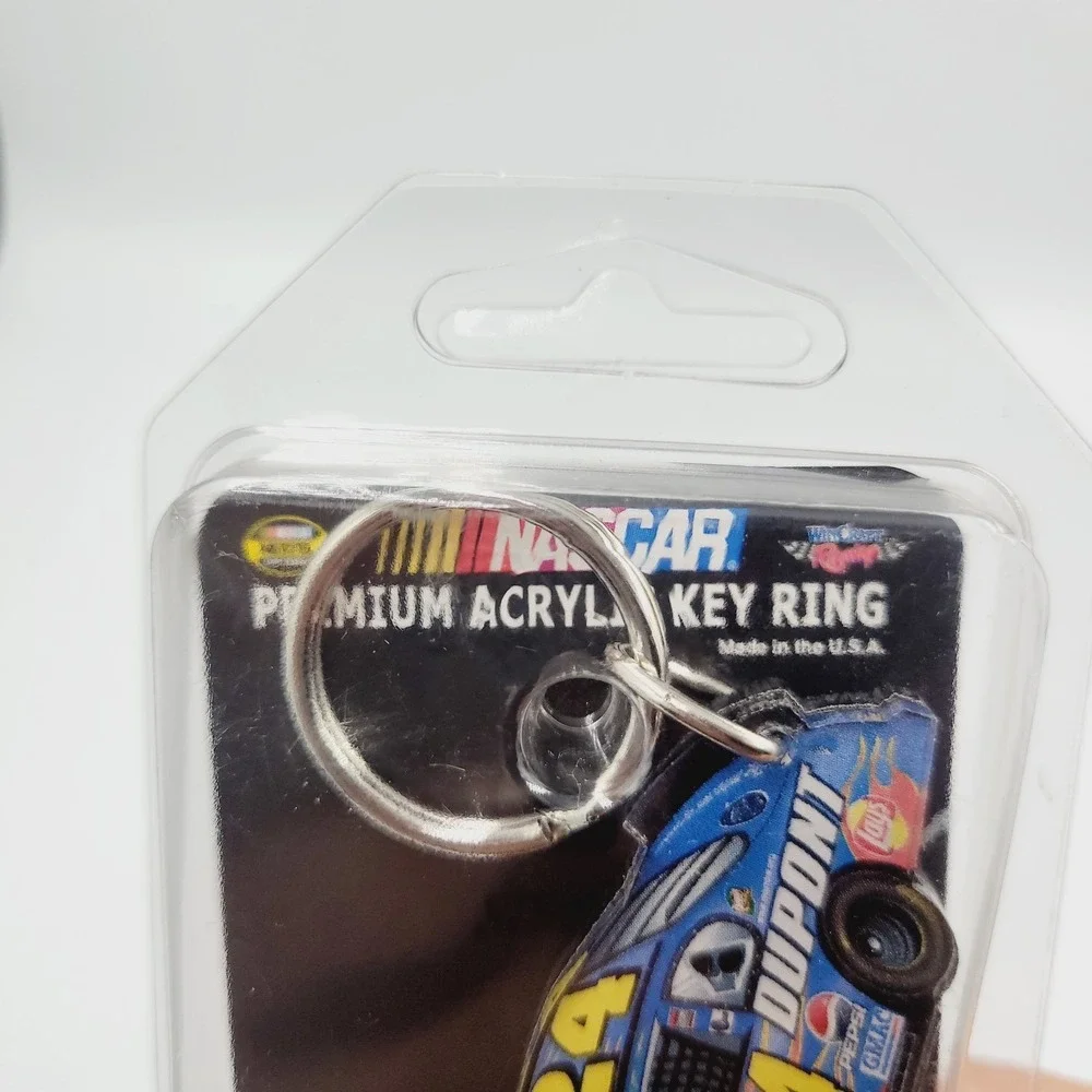 Lot Of 4 Nascar #24 Keychains And Magnet